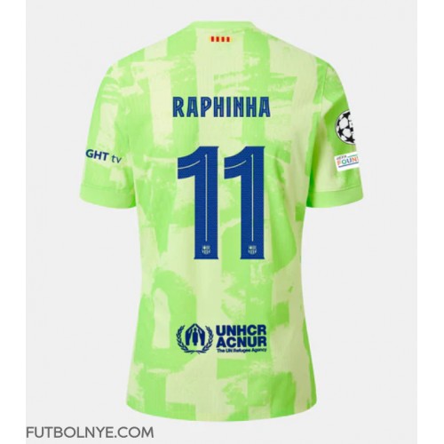 Camiseta Barcelona Raphinha Belloli #11 Tercera Equipación 2024-25 manga corta